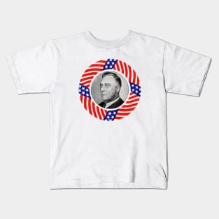 1933 Franklin D. Roosevelt Kids T-Shirt